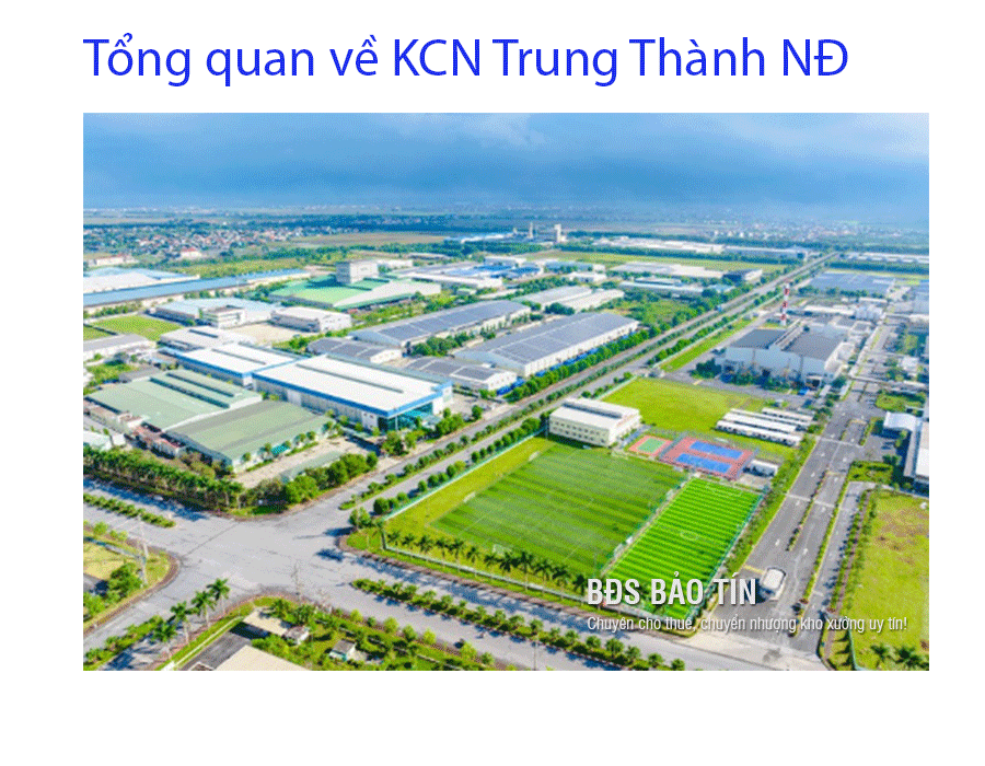 Dự án về Khu công nghiệp Trung Thành
