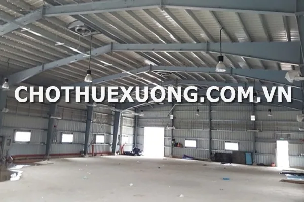 Cho thuê nhà xưởng 1980m2 tại Phú Thọ, Việt Trì trong KCN Thụy Vân