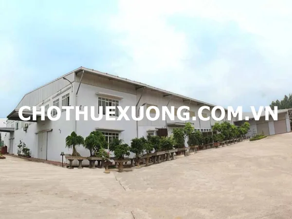Cho thuê xưởng 5000m2 tại cụm CN Bạch Hạc Việt Trì Phú Thọ giá rẻ