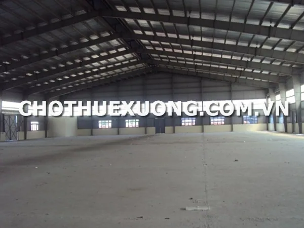 Cho thuê nhà xưởng 2.010m2 tại Việt Trì Phú Thọ, trong KCN Thụy Vân