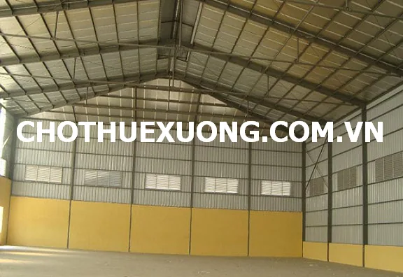 Cho thuê kho xưởng giá rẻ tại Vĩnh Phúc, xã Đạo Đức, huyện Bình Xuyên DT 2410m2