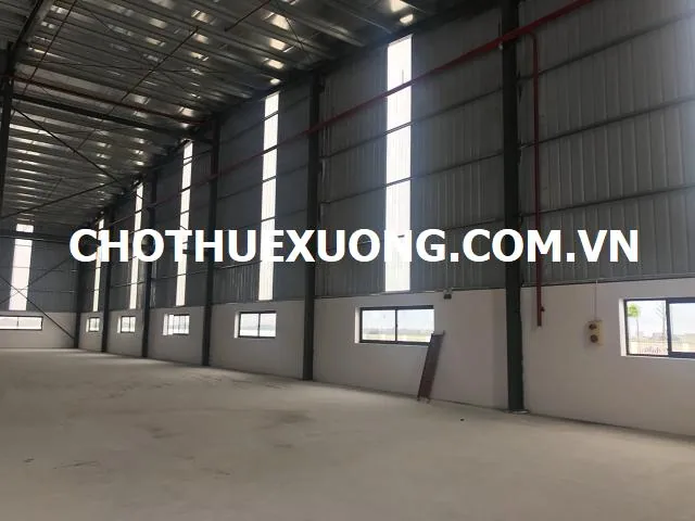Cho thuê nhà xưởng mới đẹp tại khu công nghiệp Hòa Phú, Hiệp Hòa, Bắc Giang