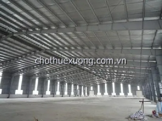 Cho thuê nhà xưởng Phúc Yên, Vĩnh Phúc.