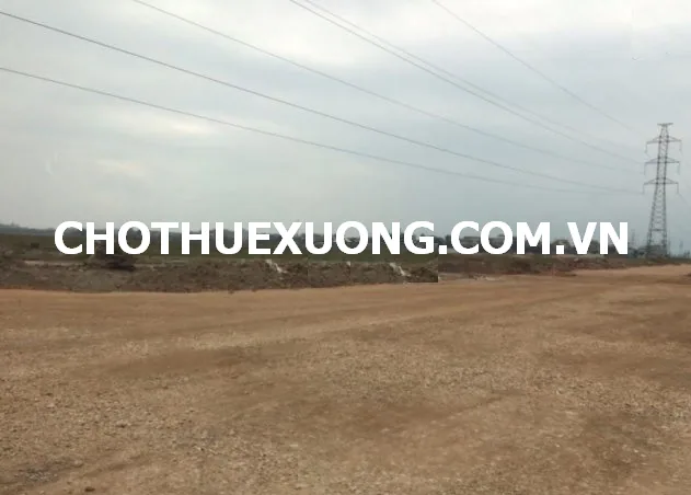 Bán đất dự án may tại Lạng Giang, Bắc Giang DT 1.2ha giá tốt