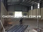 Cho thuê kho xưởng 187m2 tại chân cầu Thanh Trì Hà Nội điện nước tốt