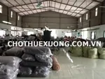 Cho thuê nhà xưởng sx tại TP Bắc Giang 1000m2 khuôn viên 3500m2 có thể bán