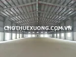 Cho thuê nhà xưởng 1500m2 đến 10.000m2 tại cụm CN Phù Ninh Phú Thọ 28nghìn/m2 đã có VAT