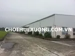 Cho thuê nhà xưởng tại Phú Thọ Việt Trì 3000m2 gần Ga giá rẻ