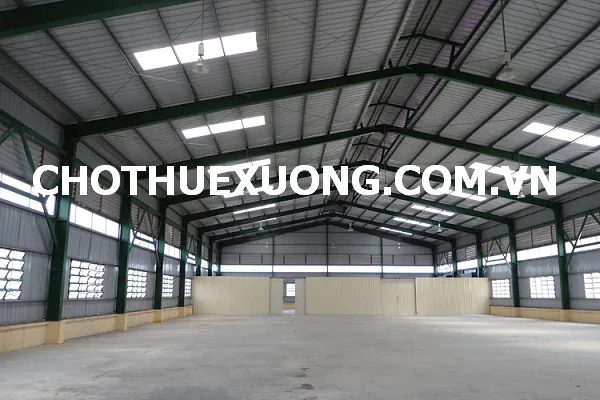 Cho thuê xưởng tại Bắc Ninh trong Khu công nghiệp Quế Võ 2 DT 1,2ha
