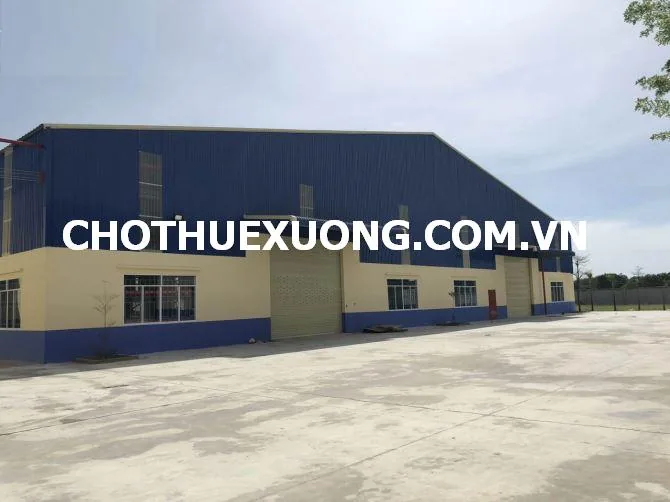 Cho thuê nhà xưởng tại Bình Giang Hải Dương DT 1510m2 giá rẻ