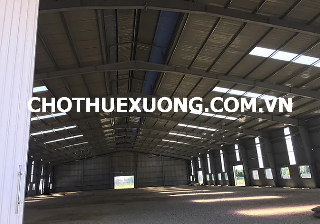Cho thuê nhà xưởng tại Bình Giang Hải Dương DT 2402m2 giá tốt