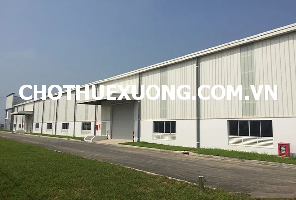 Cho thuê nhà xưởng cực đẹp mới xây trong KCN Quế Võ 2 Bắc Ninh DT 4005m2