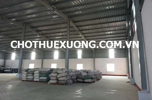Cho thuê xưởng đẹp tại Đạo Đức Bình Xuyên Vĩnh Phúc DT 3004m2 giá rẻ