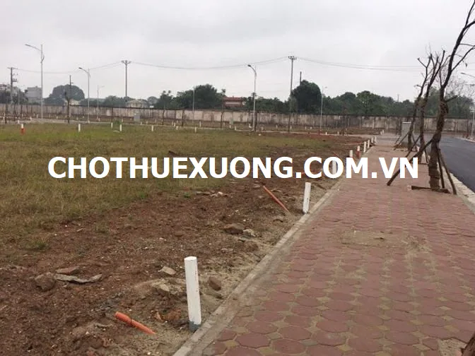 Bán đất công nghiệp tại Vạn Điểm, Phú Xuyên, Hà Nội DT 3ha