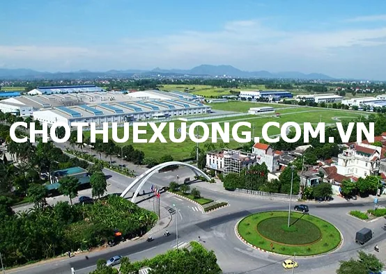 Cho thuê nhà xưởng tại KCN Bình Xuyên, Vĩnh Phúc DT 810m2