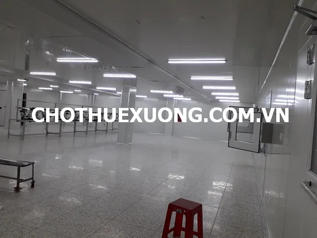 Chính chủ cho thuê phòng sạch điện tử tại Phúc Yên, Vĩnh Phúc DT 502m2