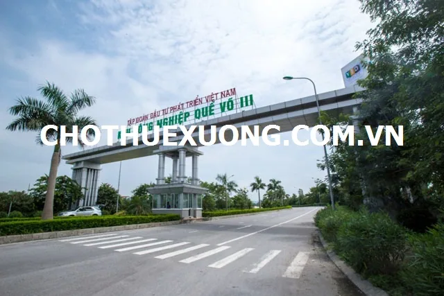 Chuyển nhượng đất công nghiệp tại Bắc ninh trong KCN Quế Võ 3 DT 1.5ha