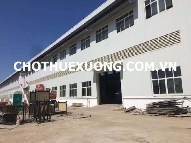 Cho thuê/bán nhà xưởng tại KCN Song Khê-Nội Hoàng, Bắc Giang DT 2372m2 giá tốt