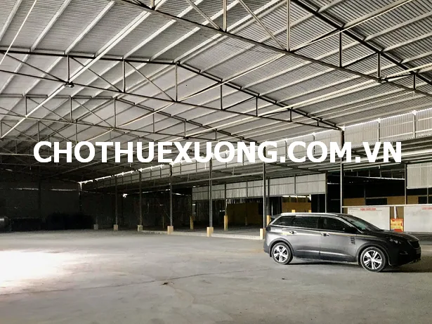 Cho thuê nhà xưởng giá rẻ tại Cụm công nghiệp Hoàng Xá, Thanh Thủy, Phú Thọ