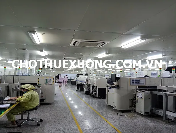 Cho thuê nhà xưởng cực đẹp tại Phúc Yên, Vĩnh Phúc gần nhà máy Toyota
