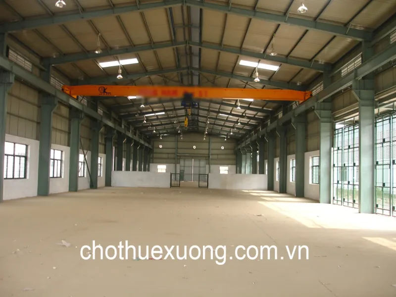 Chuyển nhượng  hoặc cho thuê nhà xưởng KCN Phúc Khánh, Thái Bình